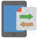 پیش‌نمایش فایل mobile-data-exchange-1 از پک آیکن‌های مسطح مدیریت داده ۲