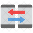 پیش‌نمایش فایل mobile-data-exchange از پک آیکن‌های مسطح مدیریت داده ۲