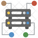 پیش‌نمایش فایل server-network-18 از پک آیکن‌های مسطح مدیریت داده ۲