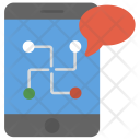 پیش‌نمایش فایل sms-marketing-13 از پک آیکن‌های مسطح مدیریت داده ۲