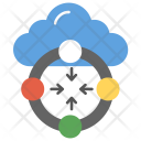 پیش‌نمایش فایل cloud-network-143 از پک آیکن‌های مسطح مدیریت داده ۱