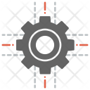پیش‌نمایش فایل cogwheel-209 از پک آیکن‌های مسطح مدیریت داده ۱
