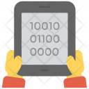 پیش‌نمایش فایل digital-tablet-2 از پک آیکن‌های مسطح مدیریت داده ۱