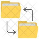 پیش‌نمایش فایل exchange-file-8 از پک آیکن‌های مسطح مدیریت داده ۱