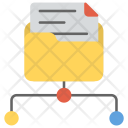 پیش‌نمایش فایل network-folder-21 از پک آیکن‌های مسطح مدیریت داده ۱