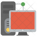 پیش‌نمایش فایل proxy-server-6 از پک آیکن‌های مسطح مدیریت داده ۱