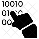 پیش‌نمایش فایل binary-code-11 از پک آیکن‌های گلیف مدیریت داده