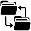 پیش‌نمایش فایل exchange-file-9 از پک آیکن‌های گلیف مدیریت داده