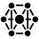 پیش‌نمایش فایل mesh-network-1 از پک آیکن‌های گلیف مدیریت داده ۲