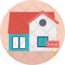 پیش‌نمایش فایل house-for-sale-44 از پک آیکن‌های مسطح املاک ۱