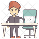 پیش‌نمایش فایل desk-573 از پک روال روزمره کارمند خوشحال حقوق‌بگیر