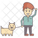 پیش‌نمایش فایل dog-walking از پک روال روزمره کارمند خوشحال حقوق‌بگیر