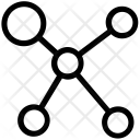 پیش‌نمایش فایل network-topology-18 از پک آیکن‌های خطی مدیریت داده ۱