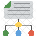 پیش‌نمایش فایل data-network-27 از پک آیکن‌های مسطح سئو و بهینه‌سازی وب