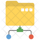 پیش‌نمایش فایل network-folder-24 از پک آیکن‌های مسطح سئو و بهینه‌سازی وب