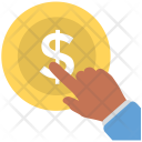 پیش‌نمایش فایل pay-per-click-178 از پک آیکن‌های مسطح سئو و بهینه‌سازی وب