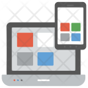 پیش‌نمایش فایل responsive-web-design-24 از پک آیکن‌های مسطح سئو و بهینه‌سازی وب