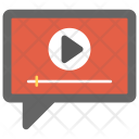 پیش‌نمایش فایل video-marketing-109 از پک آیکن‌های مسطح سئو و بهینه‌سازی وب