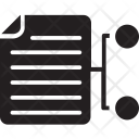 پیش‌نمایش فایل data-network-30 از پک آیکن‌های گلیف سئو و بهینه‌سازی وب