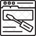 پیش‌نمایش فایل site-maintenance-3 از پک آیکن‌های خطی سئو و بهینه‌سازی وب