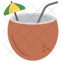پیش‌نمایش فایل coconut-drink-54 از پک آیکن‌های مسطح سفر ۱