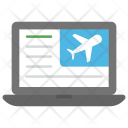 پیش‌نمایش فایل flight-reservation از پک آیکن‌های مسطح سفر ۱