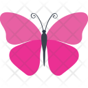 پیش‌نمایش فایل pink-morpho-butterfly از پک آیکن‌های مسطح پروانه‌ها
