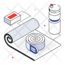 پیش‌نمایش فایل modern-isometric-icon-of-yoga-props-8128488 از پک سلامت و تناسب اندام