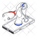 پیش‌نمایش فایل premium-isometric-icon-of-online-checkup-8128483 از پک سلامت و تناسب اندام
