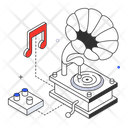 پیش‌نمایش فایل gramophone-8128329 از پک استودیو