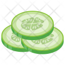 پیش‌نمایش فایل cucumber-slices از پک مواد اولیه غذا