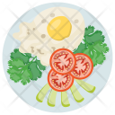 پیش‌نمایش فایل fried-egg-salad از پک ظروف