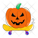 پیش‌نمایش فایل pumpkin-skate-8158626 از پک استیکرهای گرافیتی