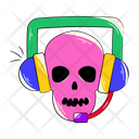 پیش‌نمایش فایل skull-headphones-8158597 از پک استیکرهای گرافیتی