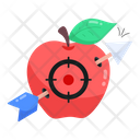 پیش‌نمایش فایل apple-target-8562625 از پک استیکرهای شکار