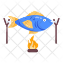 پیش‌نمایش فایل roast-fish-8562712 از پک استیکرهای شکار