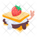 پیش‌نمایش فایل strawberry-sandwich-8320338 از پک استیکرهای غذا