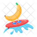 پیش‌نمایش فایل surfing-banana-8320351 از پک استیکرهای غذا