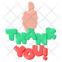 پیش‌نمایش فایل thank-sticker-8539706 از پک استیکرهای تشکر پویانمایی
