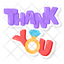 پیش‌نمایش فایل thank-sticker-8539707 از پک استیکرهای تشکر پویانمایی