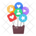 پیش‌نمایش فایل social-feedback-8320231 از پک استیکرهای تبلیغاتی