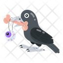 پیش‌نمایش فایل halloween-crow-8320439 از پک استیکرهای جادویی