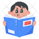 پیش‌نمایش فایل book-reading-8375049 از پک استیکرهای مراقبت از خود