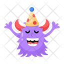 پیش‌نمایش فایل monster-birthday-8395294 از پک استیکرهای تولد