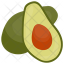 پیش‌نمایش فایل avocado-154 از پک آیکن‌های مسطح سبزیجات