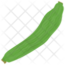 پیش‌نمایش فایل bottle-gourd-12 از پک آیکن‌های مسطح سبزیجات