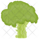 پیش‌نمایش فایل broccoli-111 از پک آیکن‌های مسطح سبزیجات