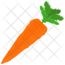 پیش‌نمایش فایل carrot-384 از پک آیکن‌های مسطح سبزیجات