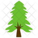 پیش‌نمایش فایل coniferous-tree-7 از پک آیکن‌های مسطح درختان