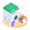 پیش‌نمایش فایل clothes-washer-8873950 از پک خشکشویی و لباسشویی